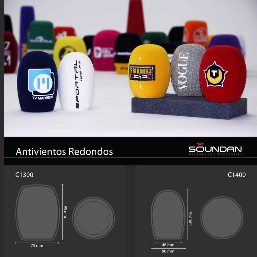 Cortavientos Microfono Personalizado